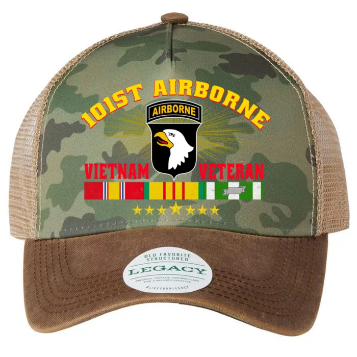 101st Airborne Division Vietnam Veteran Father Day Cute Gift Legacy Tie Dye Trucker Hat