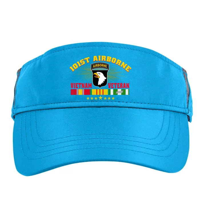 101st Airborne Division Vietnam Veteran Father Day Cute Gift Adult Drive Performance Visor