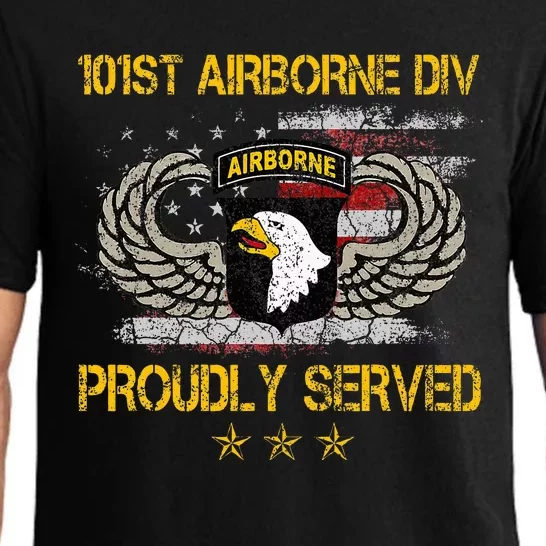 101st Airborne Divition Proudly Served Veterans Day Pajama Set