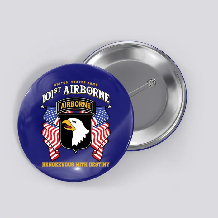 101st Airborne Division Veteran Gift Button