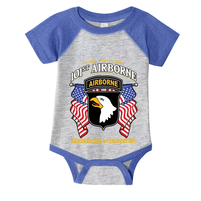 101st Airborne Division Veteran Gift Infant Baby Jersey Bodysuit