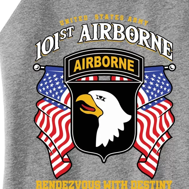 101st Airborne Division Veteran Gift Women’s Perfect Tri Rocker Tank