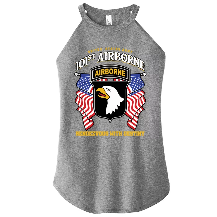 101st Airborne Division Veteran Gift Women’s Perfect Tri Rocker Tank