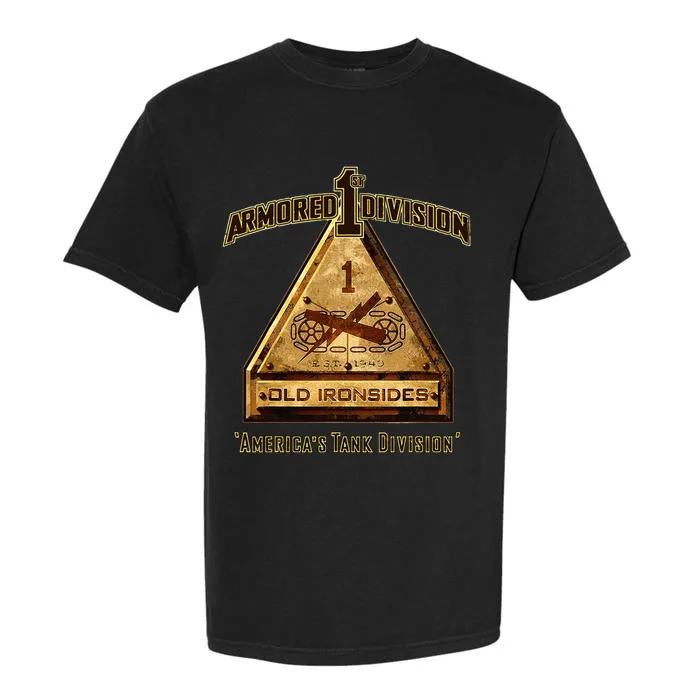 1st Armored Division Garment-Dyed Heavyweight T-Shirt