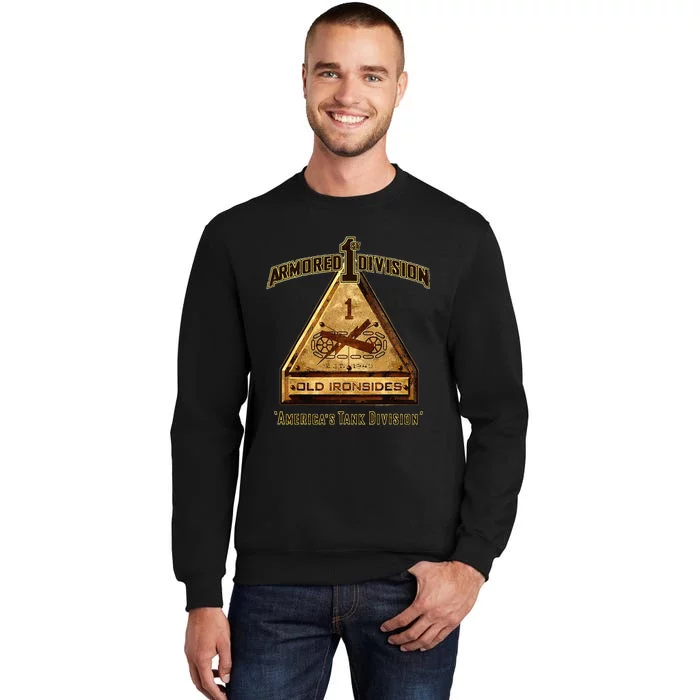 1st Armored Division Tall Sweatshirt