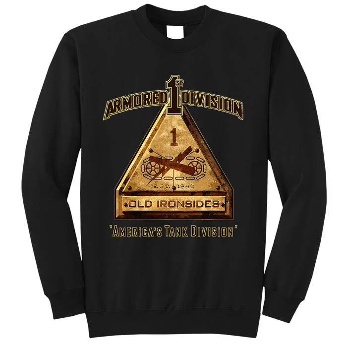 1st Armored Division Tall Sweatshirt