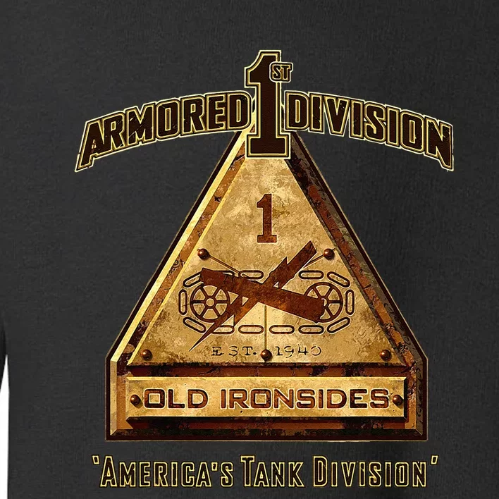 1st Armored Division Toddler Sweatshirt