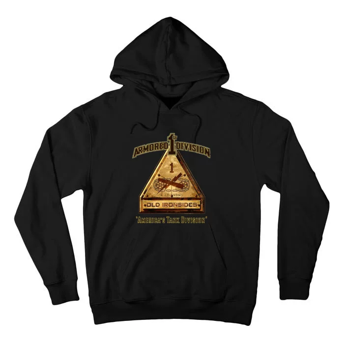 1st Armored Division Tall Hoodie