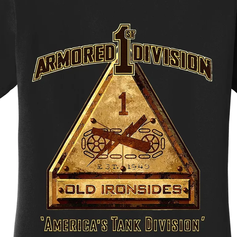 1st Armored Division Women's T-Shirt