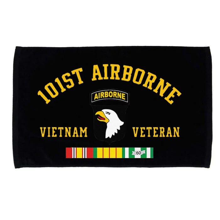 101st Airborne Division Vietnam Veteran Father Day Microfiber Hand Towel