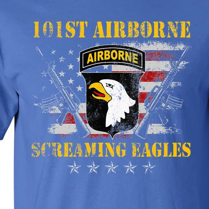 101st Airborne Division Veteran Screaming Eagle Tall T-Shirt