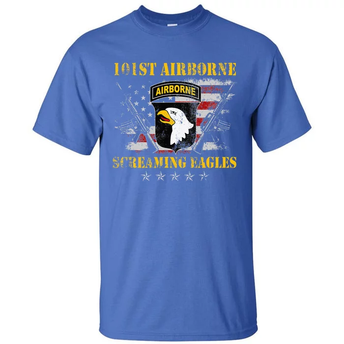 101st Airborne Division Veteran Screaming Eagle Tall T-Shirt