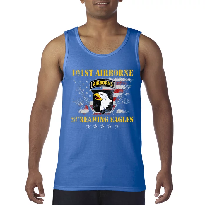 101st Airborne Division Veteran Screaming Eagle Tank Top