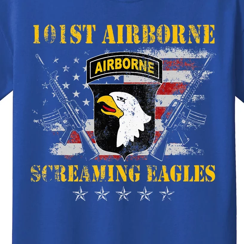 101st Airborne Division Veteran Screaming Eagle Kids T-Shirt