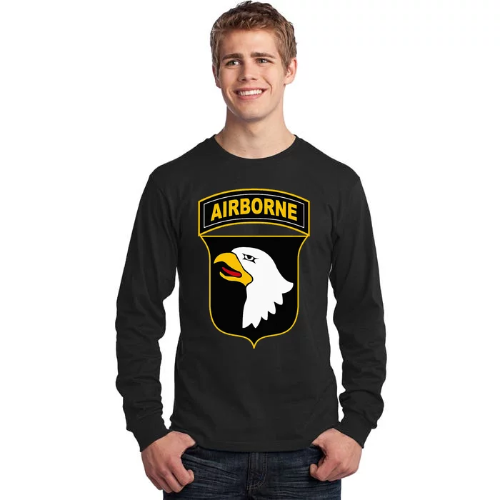 101st Airborne Division Military Veteran American Eagle Army Tall Long Sleeve T-Shirt