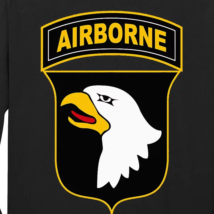 101st Airborne Division Military Veteran American Eagle Army Tall Long Sleeve T-Shirt