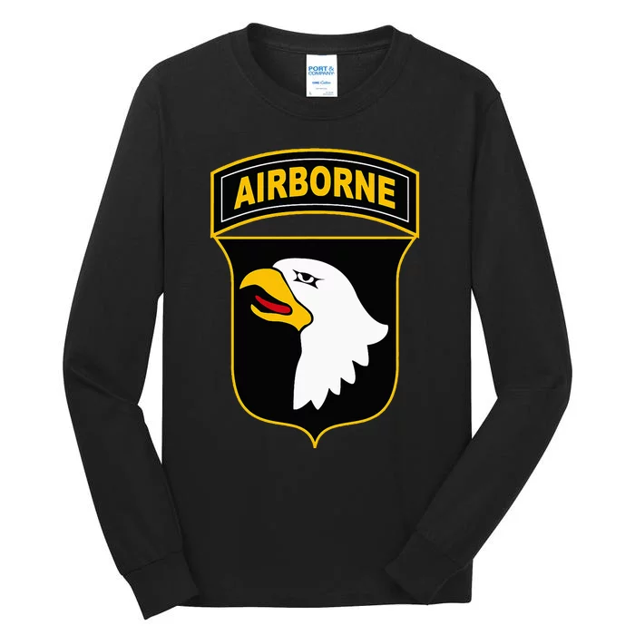 101st Airborne Division Military Veteran American Eagle Army Tall Long Sleeve T-Shirt