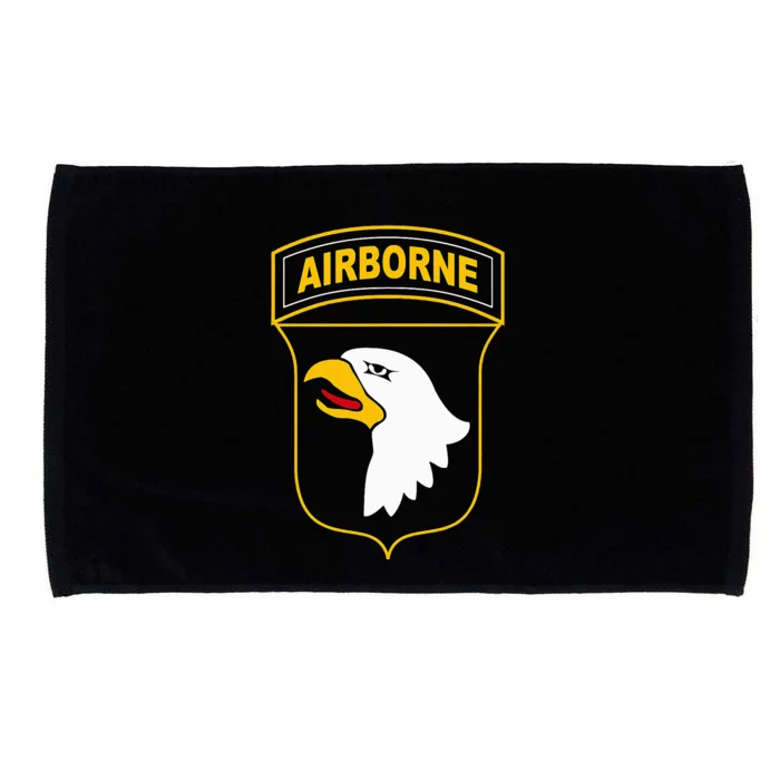 101st Airborne Division Military Veteran American Eagle Army Microfiber Hand Towel