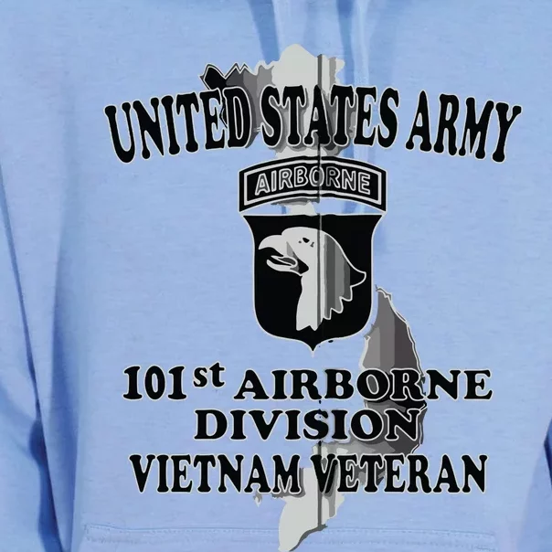 101st Airborne Division Vietnam Veteran Zip Hoodie Unisex Surf Hoodie