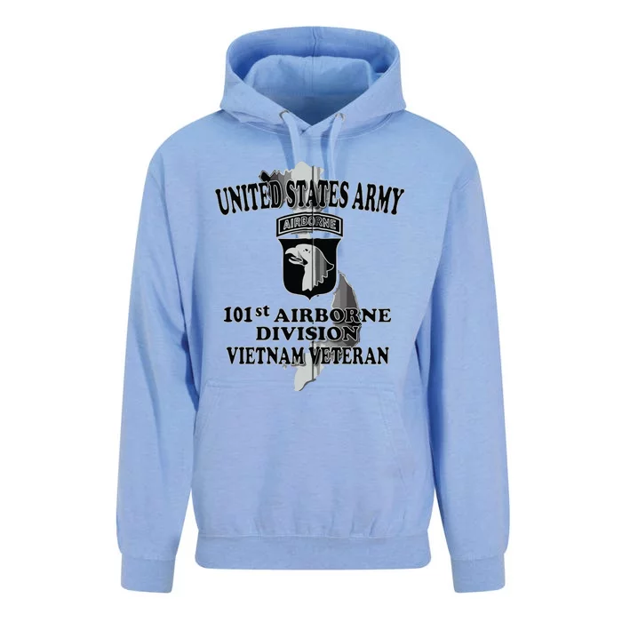 101st Airborne Division Vietnam Veteran Zip Hoodie Unisex Surf Hoodie