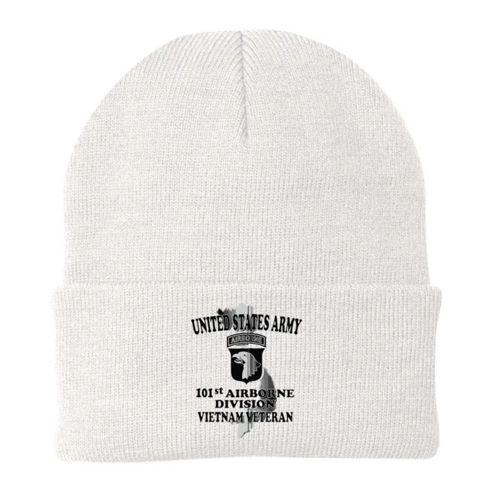 101st Airborne Division Vietnam Veteran Zip Hoodie Knit Cap Winter Beanie