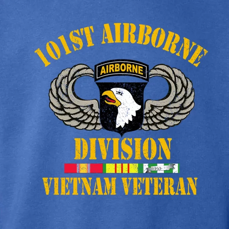 101st Airborne Division Vietnam Veteran Gift Veterans Day Gift Toddler Hoodie