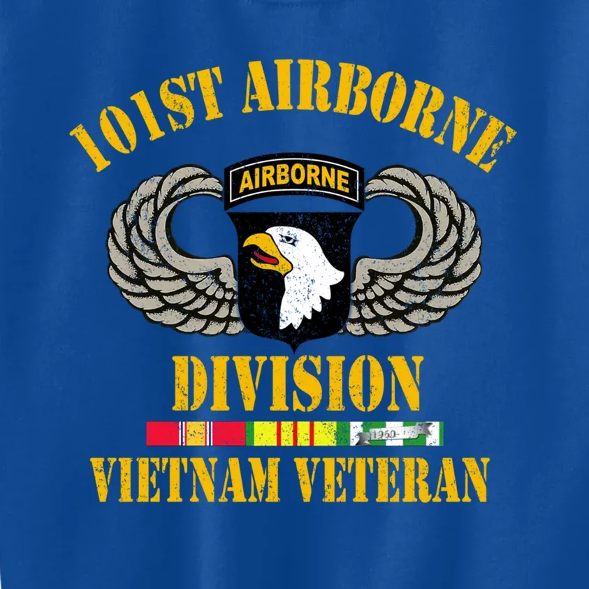 101st Airborne Division Vietnam Veteran Gift Veterans Day Gift Kids Sweatshirt