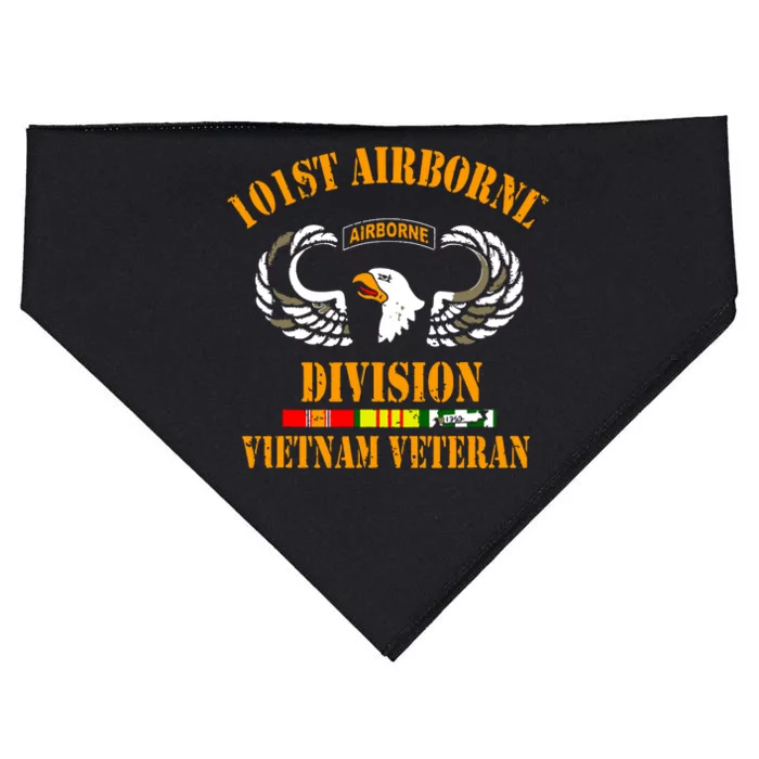 101st Airborne Division Vietnam Veteran, Veterans Day USA-Made Doggie Bandana