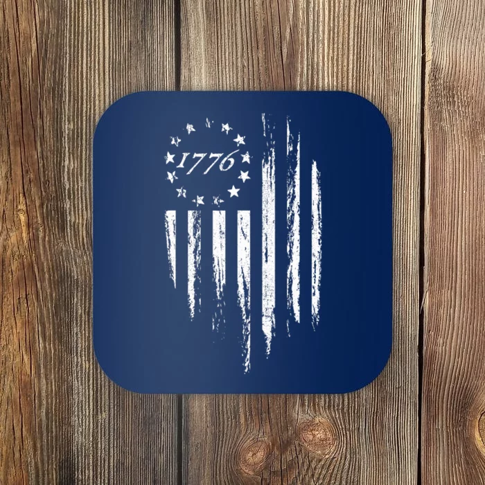 1776 American Flag Betsy Ross 13 Stars Coaster