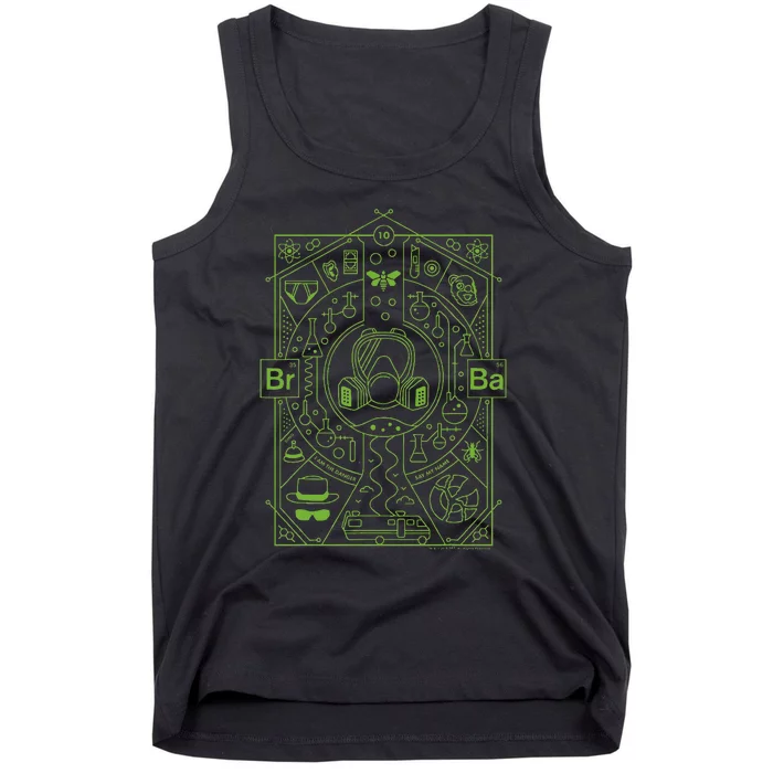 10th Anniversary I Am The Danger Collage Poster Tank Top