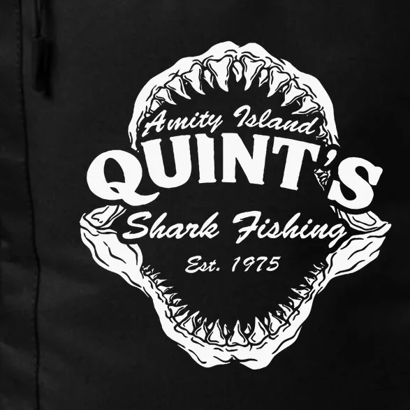 1975 Amity Island QuintS Shark Fishing Daily Commute Backpack