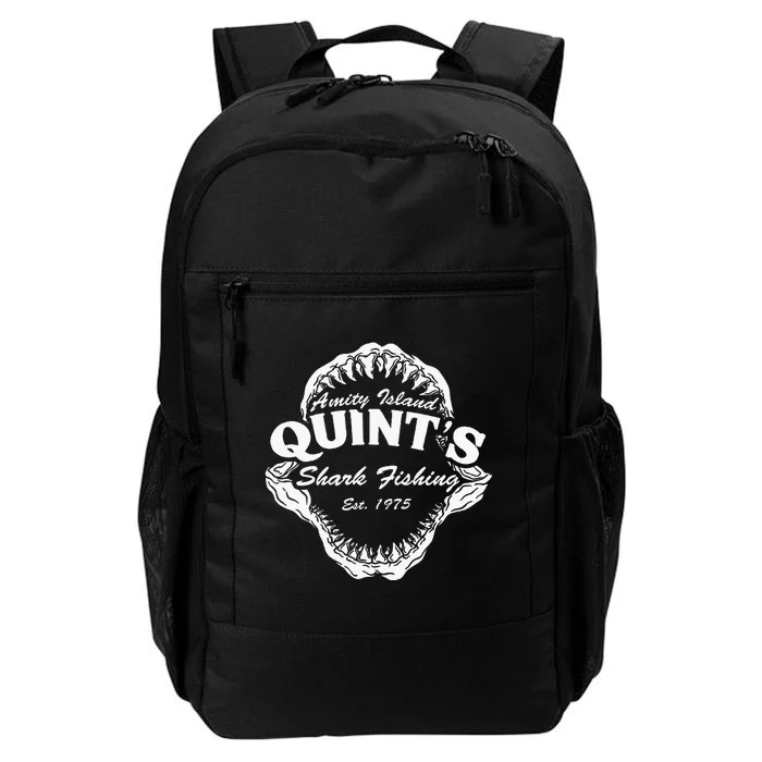 1975 Amity Island QuintS Shark Fishing Daily Commute Backpack