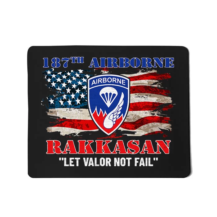 187th Airborne Infantry Regiment Rakkasans Fort Campbell Mousepad