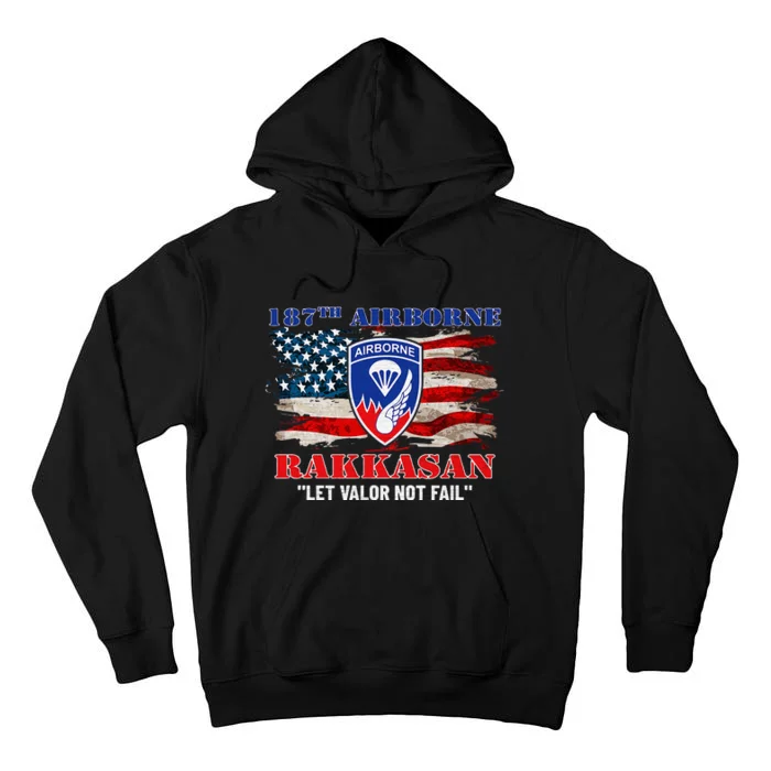 187th Airborne Infantry Regiment Rakkasans Fort Campbell Tall Hoodie