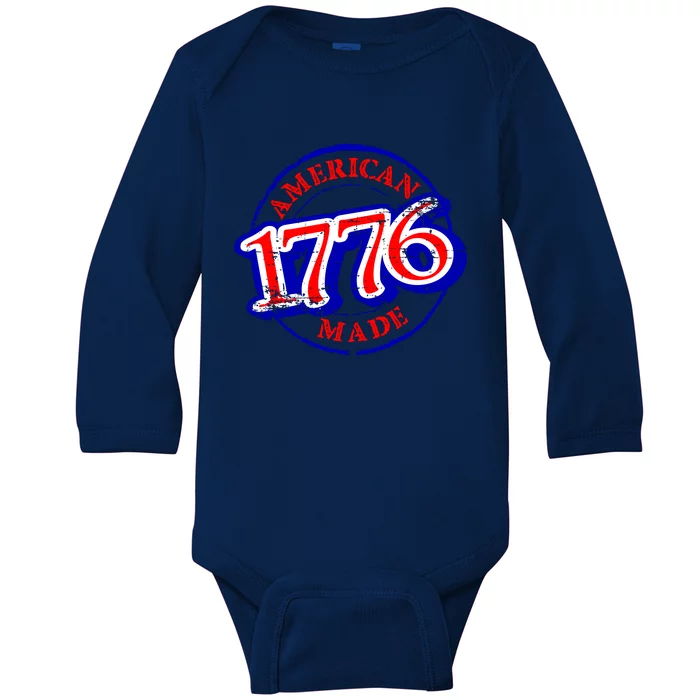 1776 American Made Baby Long Sleeve Bodysuit