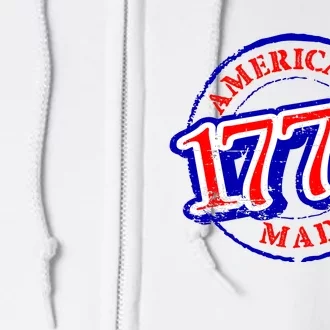 1776 American Made Full Zip Hoodie