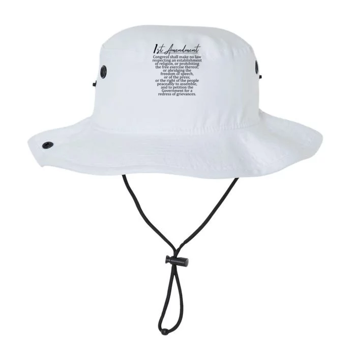 1st Amendment US Constitution Support Freedom Of Speech Legacy Cool Fit Booney Bucket Hat