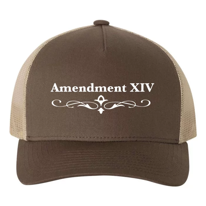 14TH Amendment USA Constitution Yupoong Adult 5-Panel Trucker Hat