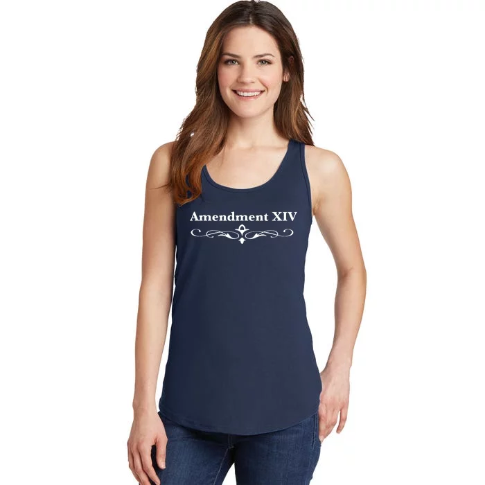 14TH Amendment USA Constitution Ladies Essential Tank