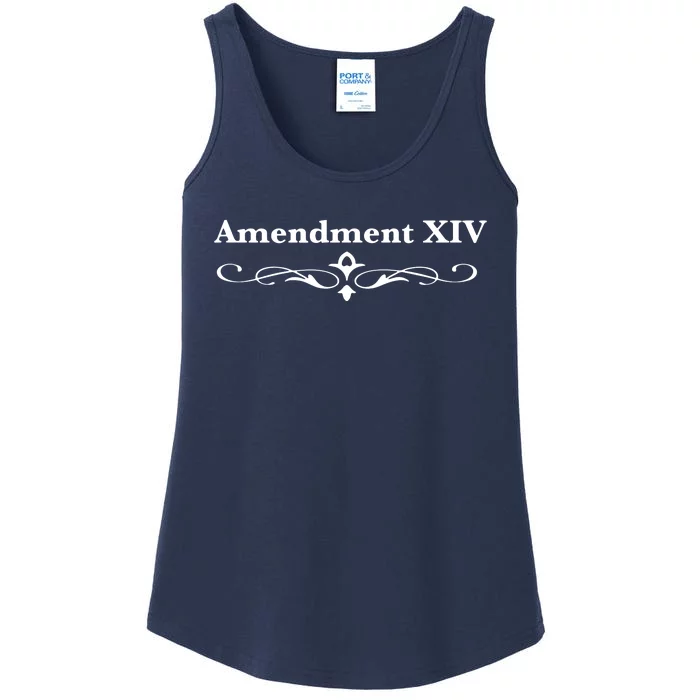 14TH Amendment USA Constitution Ladies Essential Tank