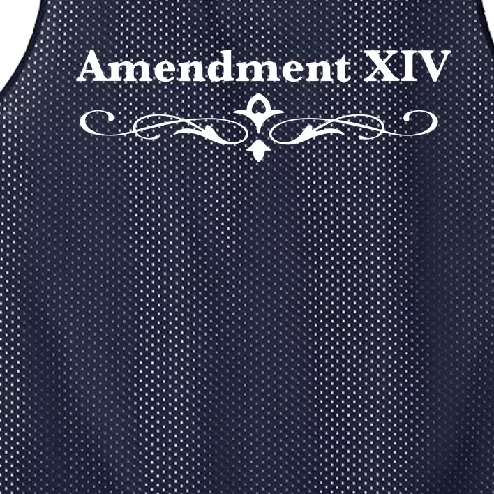 14TH Amendment USA Constitution Mesh Reversible Basketball Jersey Tank