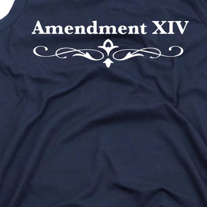 14TH Amendment USA Constitution Tank Top