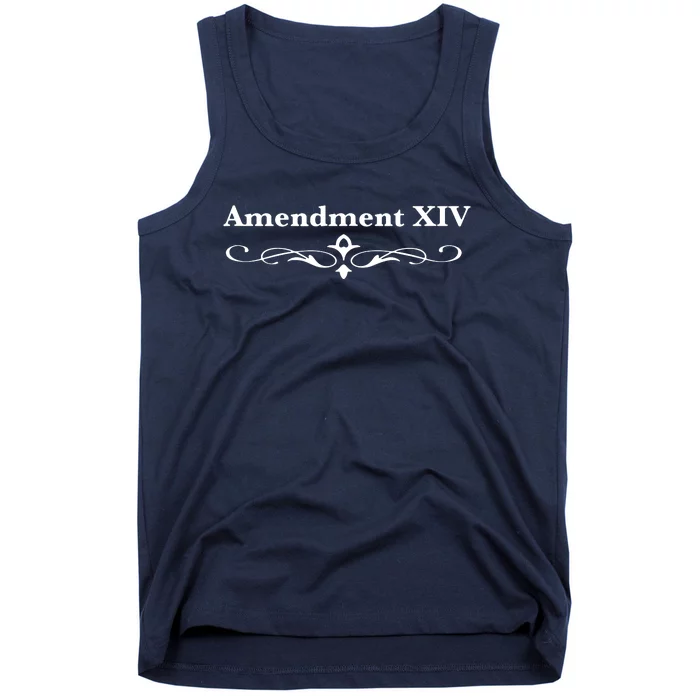 14TH Amendment USA Constitution Tank Top