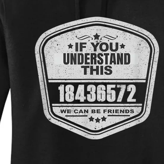 18436572 Awesome V8 Firing Order Car Enthusiast Women's Pullover Hoodie