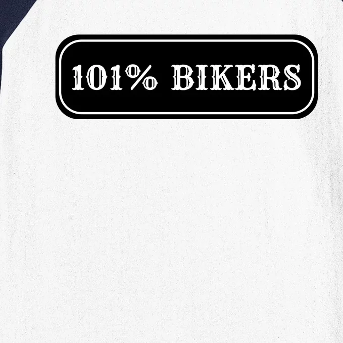 101% Bikers Baseball Sleeve Shirt