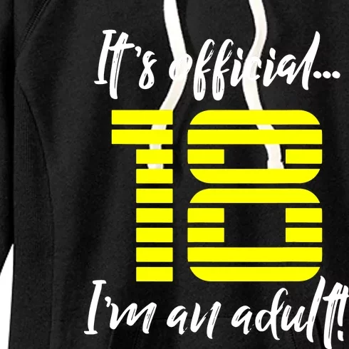 18th Birthday Women's Fleece Hoodie