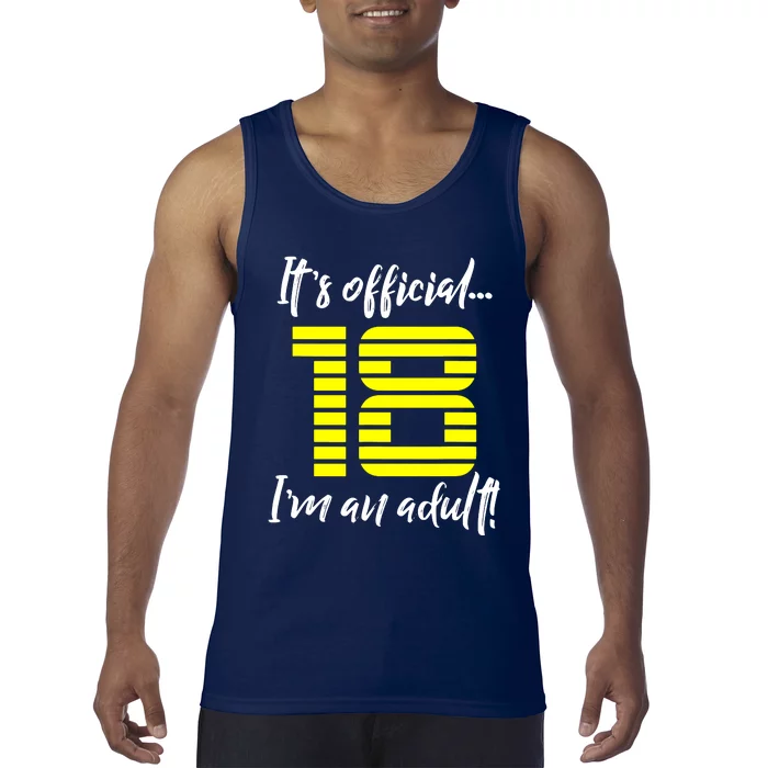 18th Birthday Tank Top