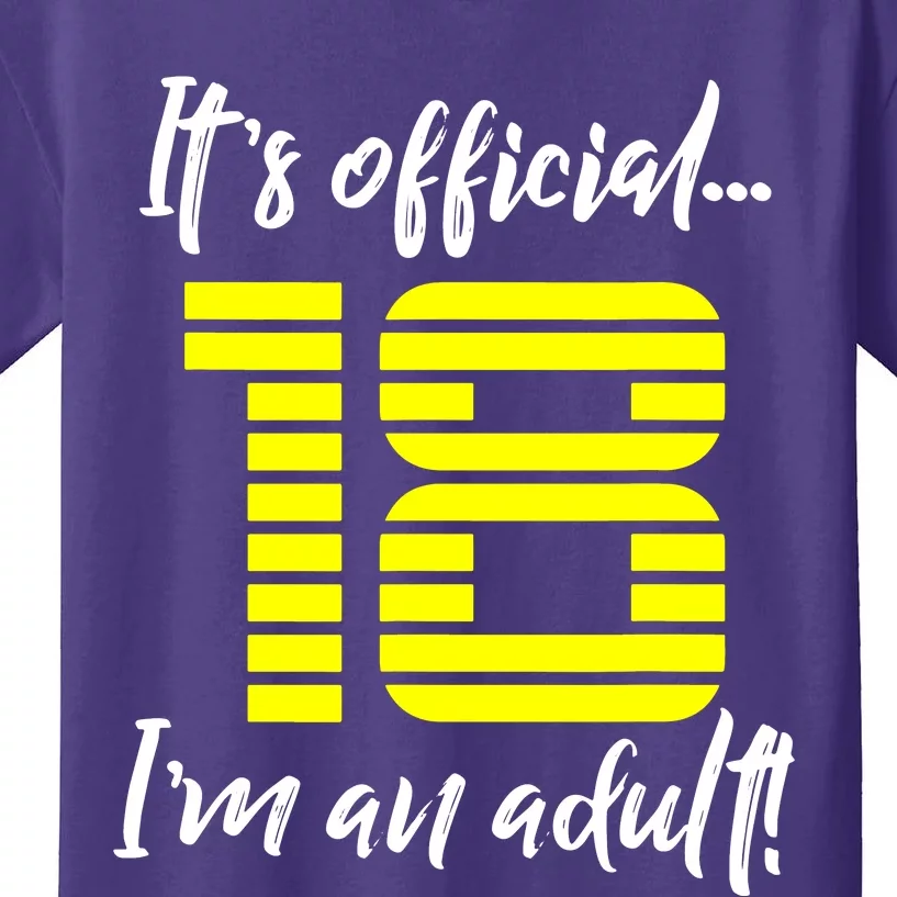 18th Birthday Kids T-Shirt