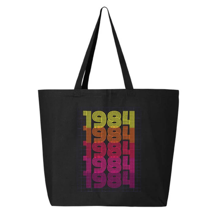 1984 Birthday 25L Jumbo Tote