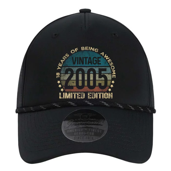 18th Birthday 18 Year Old Limited Edition Gifts Vintage 2005 Performance The Dyno Cap